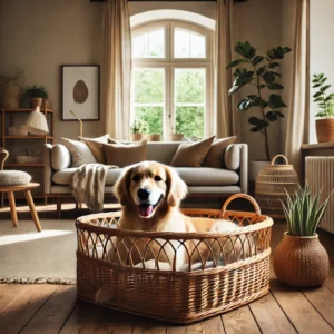 10 raisons d’opter pour un panier en osier pour votre chien