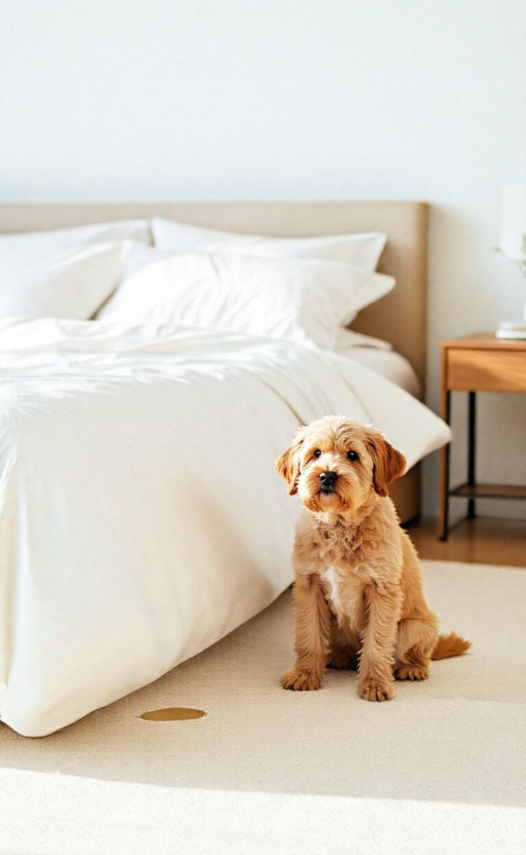 Chien urine lit : causes et solutions 8 chien urine lit