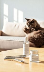 Traitement puces chat maison : guide complet