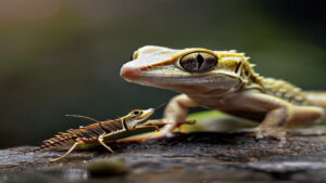 Alimentation gecko diurne : guide complet des proies vivantes